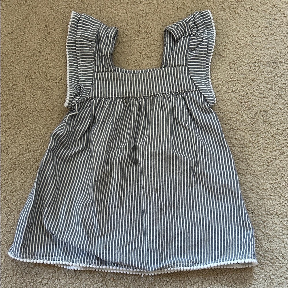 Striped Sleeveless Dress